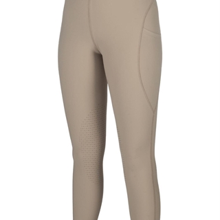 Legging HKM Sports Equipment mujer Jil High Waist grip en rodilla color beige TALLA 36 - Imagen 2